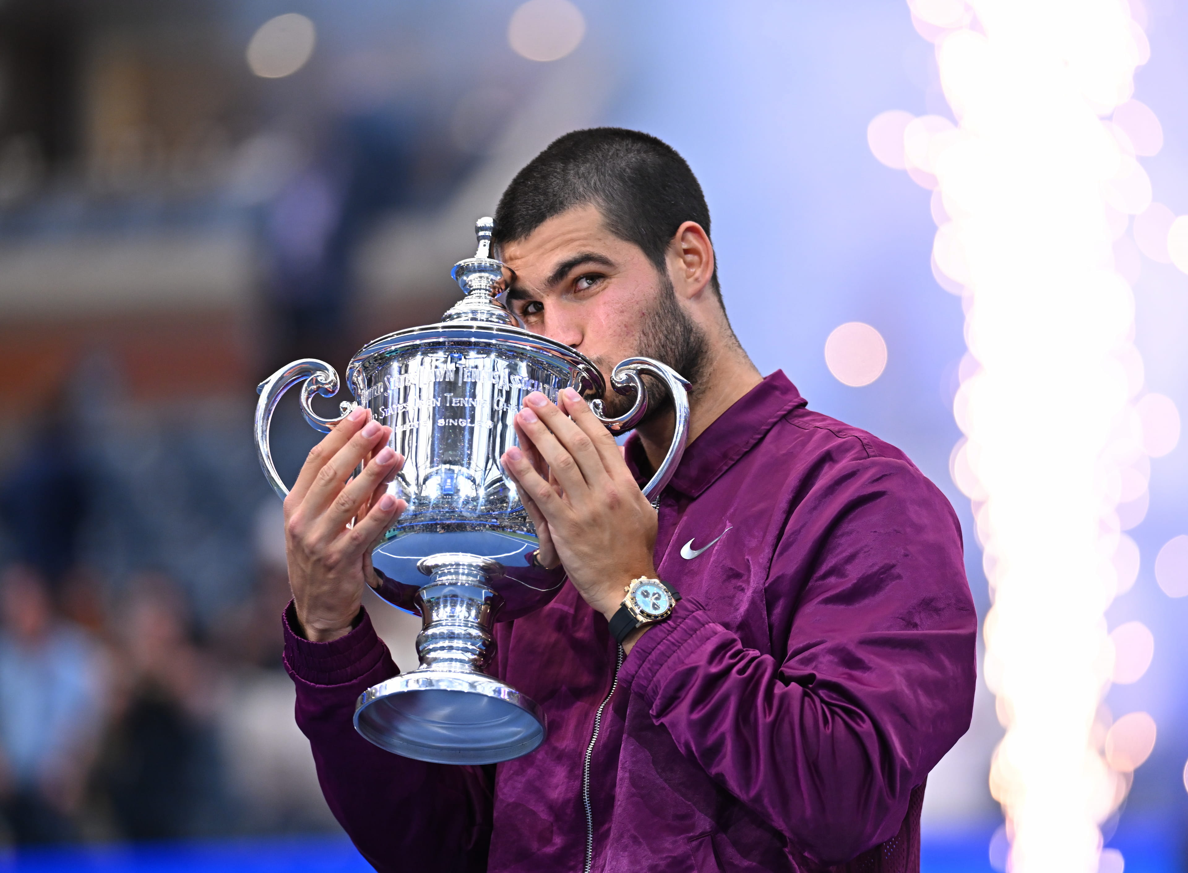 Alcaraz 2025 USO ATP Tour