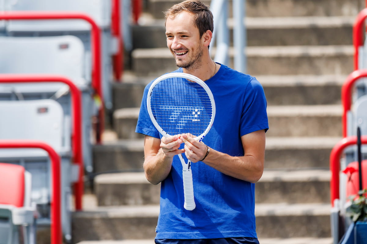 Daniil Medvedev OBN 2024 smile