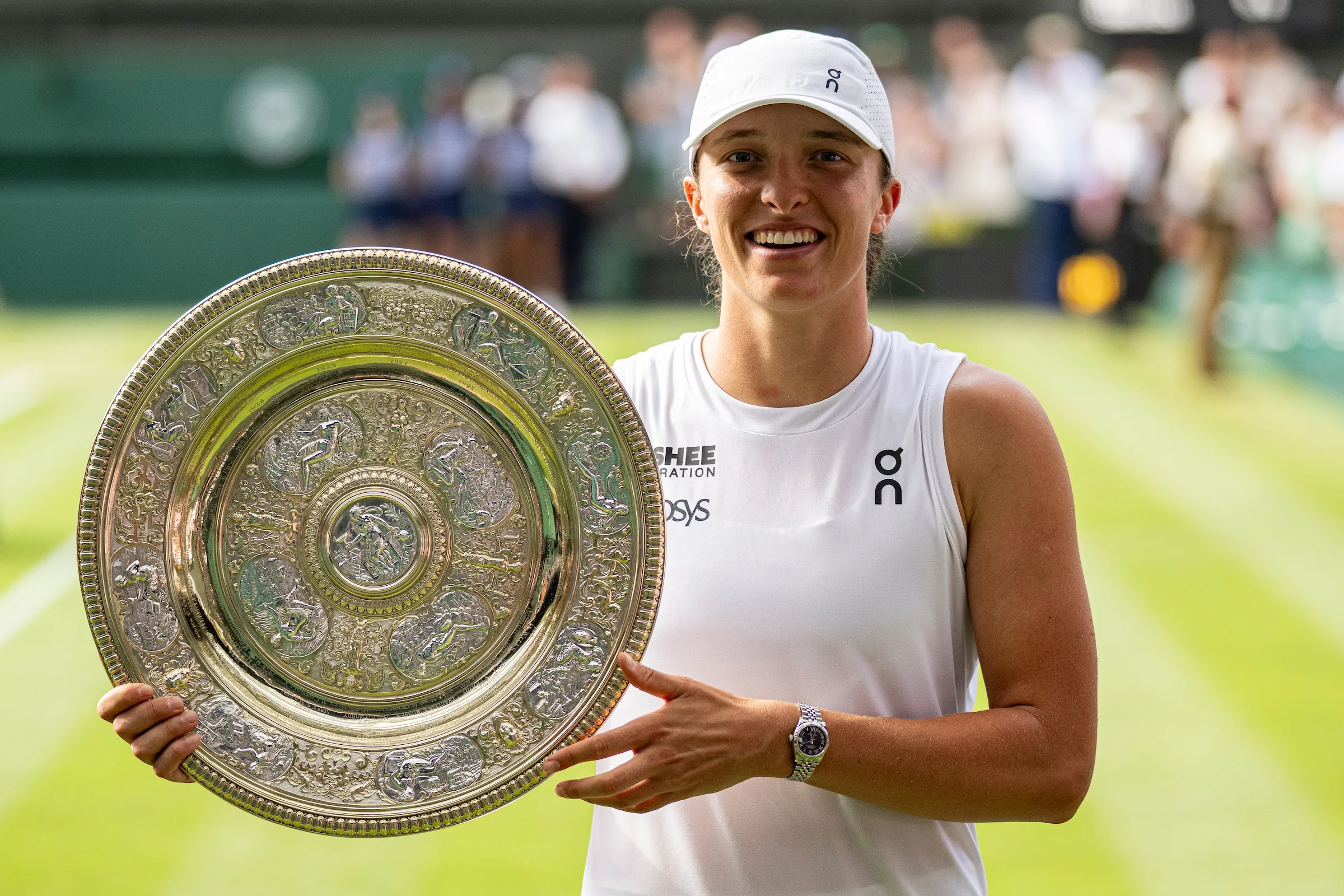 Iga Swiatek 2025 Wimbledon Martin Sidorjak